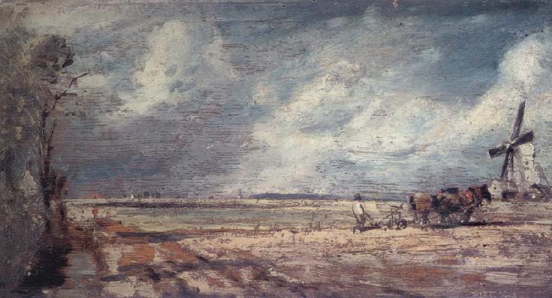 John Constable Spring:East Bergholt Common